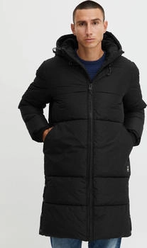 11 Project PRDooby Parka lange Jacke Winterparka Kapuze und Steppungen Regular Fit
