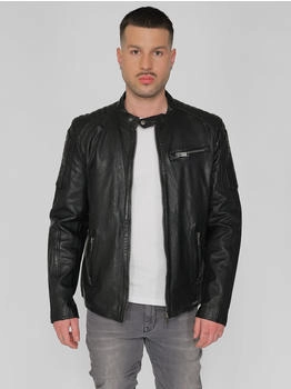 MUSTANG Lederjacke 31021311 schwarz