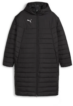 Puma Teamfinal Bench Jacke schwarz