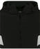 Urban Classics Crinkle Panel Track Jacket schwarz weiß