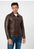 Ricano Lederjacke Claude dunkelbraun schwarz