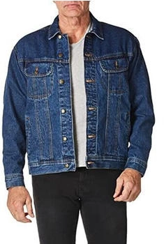 Wrangler Rugged Wear Jeansjacke Flanellfutter antik-marineblau