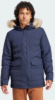 Adidas Hooded Fur Parka Legend Ink (IK0552)