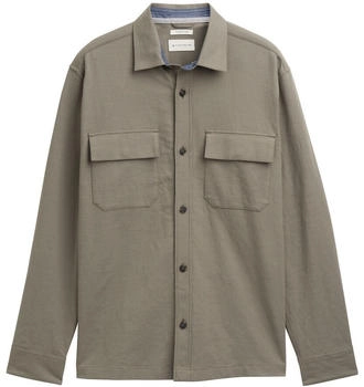 Tom Tailor Overshirt Hemd mit Brusttaschen smokey olive green (1046096_32097)