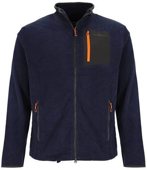 Blue Wave Fleecejacke Mirco Stehkragen blau schwarz