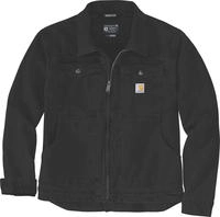 Carhartt 105748-N04-S004, Carhartt Duck Relaxed Fit Jacke Schwarz male
