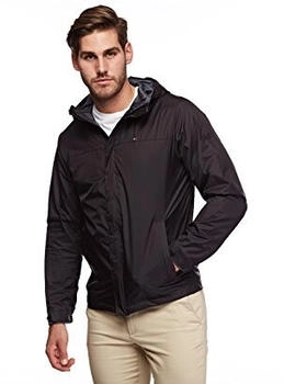 Tommy Hilfiger Kapuzenjacke Regenmantel schwarz