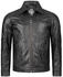 Rock Creek Lederjacke H-289 schwarz