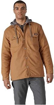 Dickies Hemdjacke Fleecekapuze BROWN DUCK