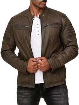Redbridge Lederjacke Echtleder Übergangsjacke