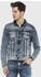 Cipo & Baxx Jeans Jacke JEANS JACKET blau