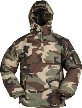 Mil Tec Combat Anorak Schlupfjacke woodland