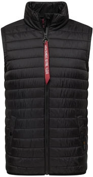 Alpha Industries Puffer Ultra Light Weight Vest schwarz