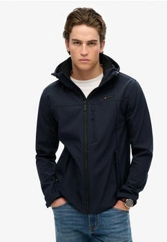 Superdry Softshell Trekker Kapuzenjacke finster marineblau