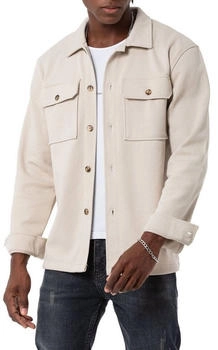 Redbridge Oversized Overshirt im minimalistischen Design Hemdjacke stone