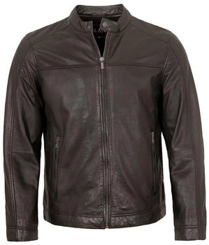Jilani Lederjacke Jamie dunkelbraun