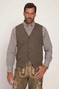 JP 1880 Tweed-Weste grau