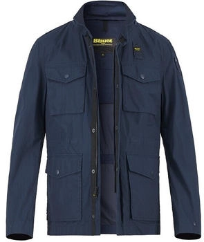 Blauer USA usa jacke stehkragen blau