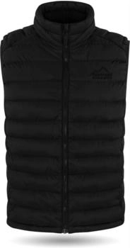 Normani Turku Wattierte Outdoor Steppweste schwarz