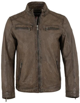 Jilani Echtleder Lederjacke Lammleder taupe