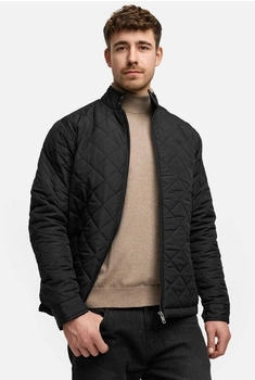 Indicode leichte steppjacke schwarz