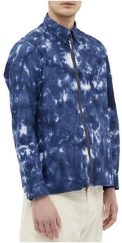 Polo Ralph Lauren Tie Dye Zip Shirt Jacke navy bleach out
