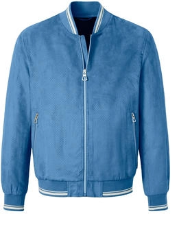 Redpoint Modern Fit Microvelours Sommerjacke TED mid blue