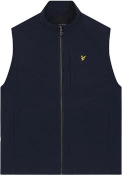 Lyle & Scott Softshell Weste blau schwarz