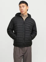 Jack & Jones Steppjacke "JJESTATE HYBRID JACKET NOOS" mit Kapuze mit Kapuze