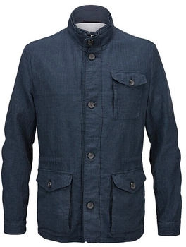 Milestone Jacke Stehkragen blau schwarz