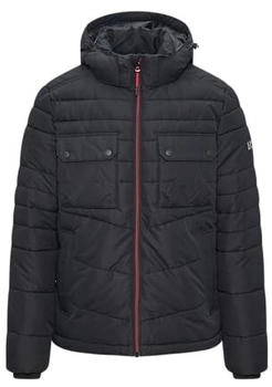s.Oliver Gesteppte Jacke mit abnehmbarer Kapuze schwarz 2150271.9999.