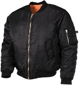 Max Fuchs MA1 Jacke schwarz blau