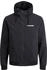 Jack & Jones Basic Logo Kapuzenjacke schwarz