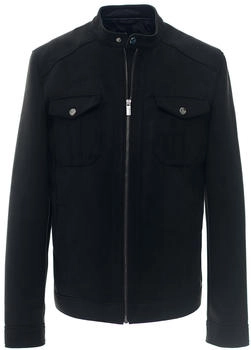 Pierre Cardin Outdoorjacke schönen Ziernähten schwarz
