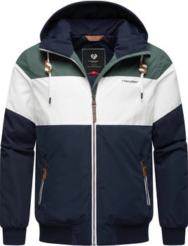 Ragwear Funktionsjacke blau gr&uuml;n wei&szlig;