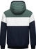 Ragwear Funktionsjacke blau grün weiß