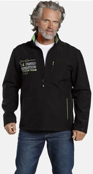 Jan Vanderstorm Funktionsjacke TEEMU knitterarmes Material schwarz