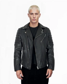 Trueprodigy Lederjacke John schwarz