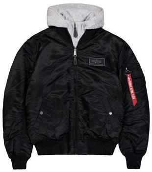 Alpha Industries MA-1 D-Tec Hood Bomberjacke schwarz