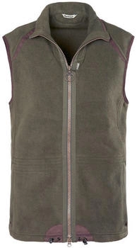 Barbour fleeceweste langdale olive grün