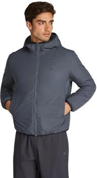 Calvin Klein HI-NECK JACKET Logodruck Kapuze