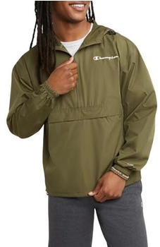 Champion Stadium Packable Wind Water Resistant Jacke cargo olive