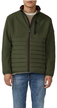 s.Oliver Leichte Hybridjacke mit sportiven Details Grün 2167443.7938.