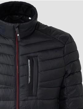 s.Oliver Leichte Steppjacke mit sportiven Kontrastdetails | 360° Circular Vision schwarz 2167439.9999.