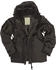 Mil Tec ECWCS wasserdichter Parka schwarz