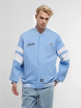 Starter Sweat College Jacket carolinablau