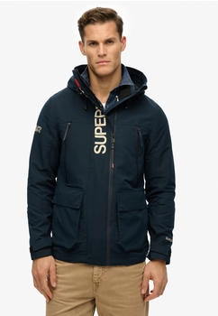 Superdry M5012104A Windschutzjacke Kapuze Ultimate navy