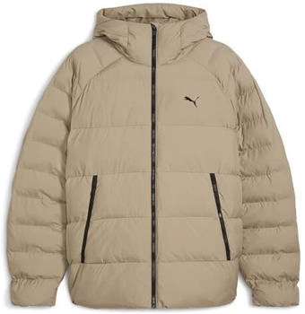 Puma Mono Steppjacke Kapuze ice coffee
