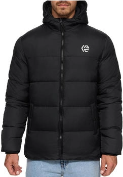 Indicode Steppjacke 'INAlanin' Kapuze schwarz