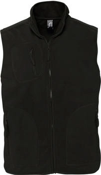Sol's Unisex Anti-Pill Fleece Weste holzkohle